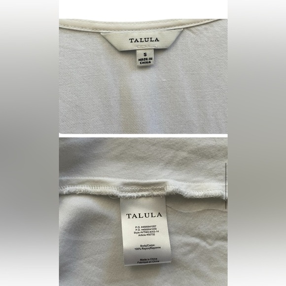 Aritzia TALULA Women White Sun Dress Size Small - Picture 6 of 9